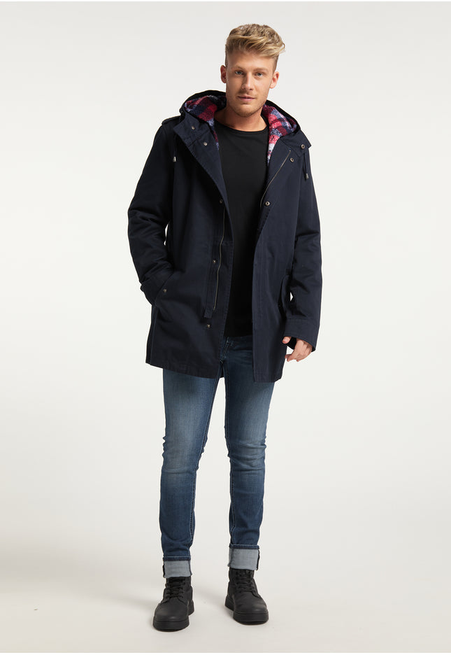 Mo Męski Krótki Płaszcz