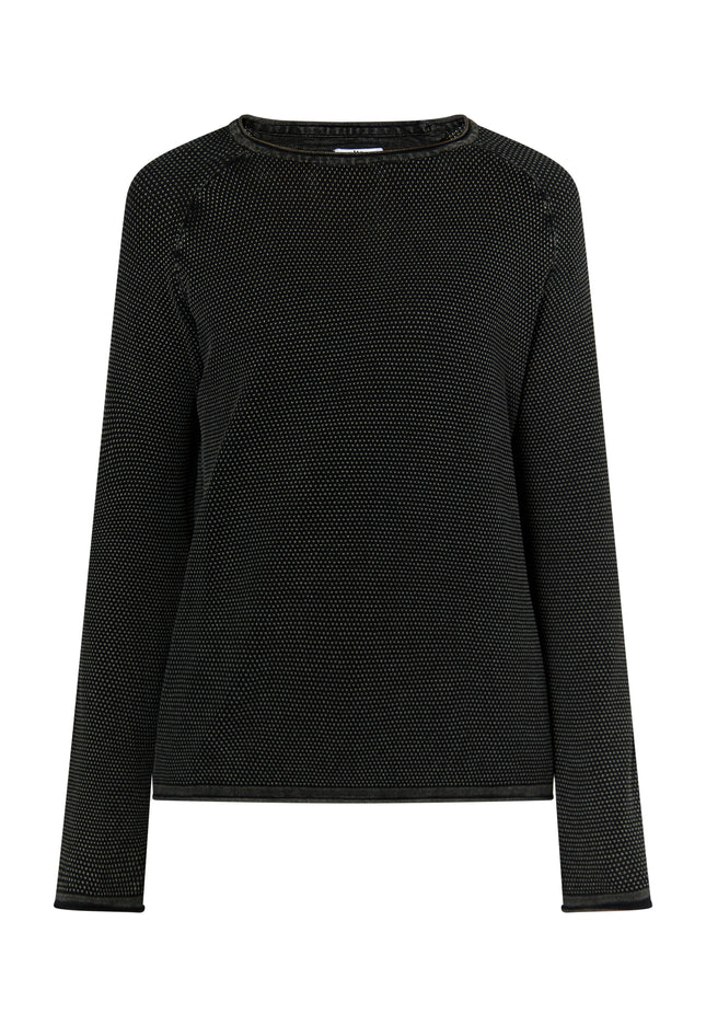 Mo Męski sweter dzianinowy