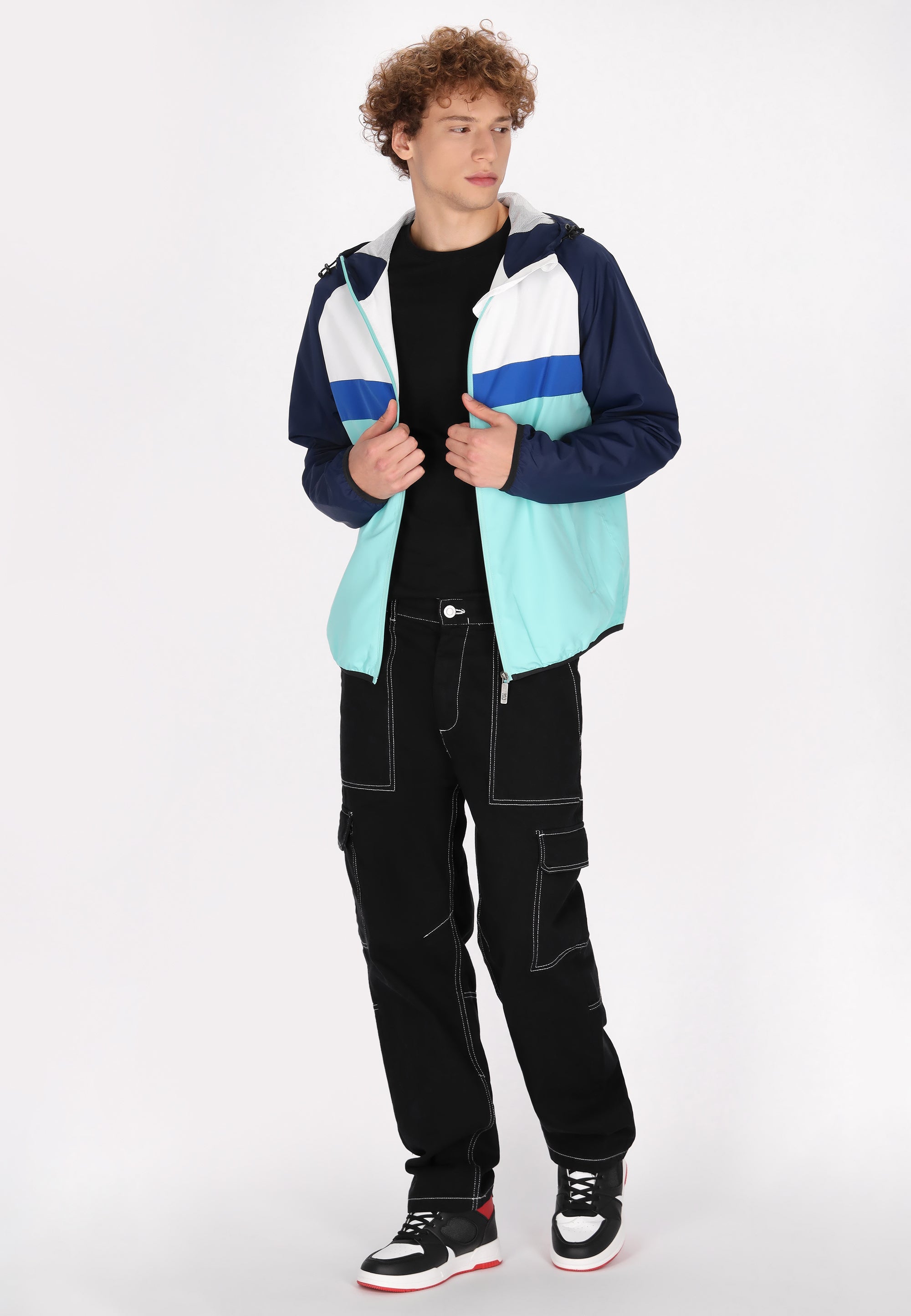 Turkusowy blok kolorów