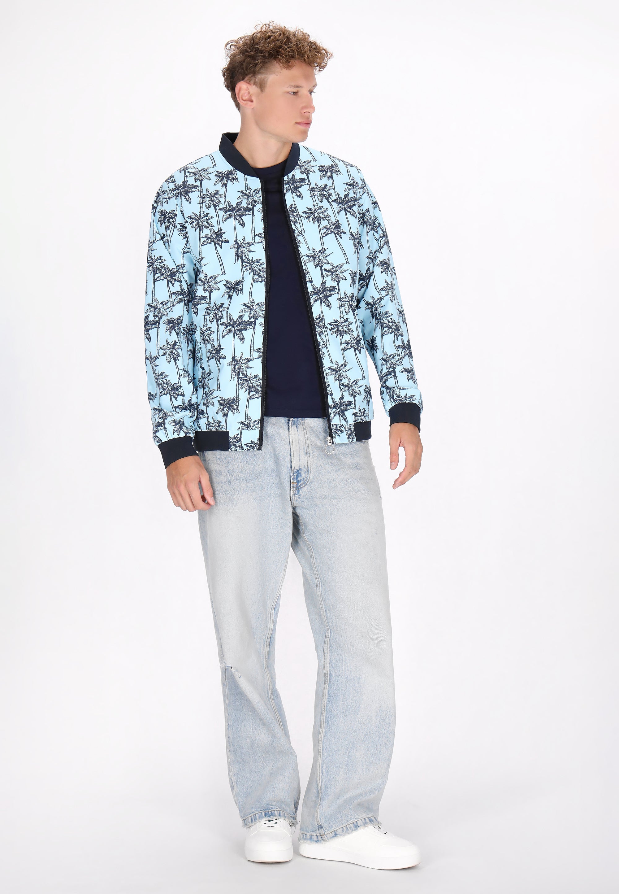 Jasnoniebieski Czarny