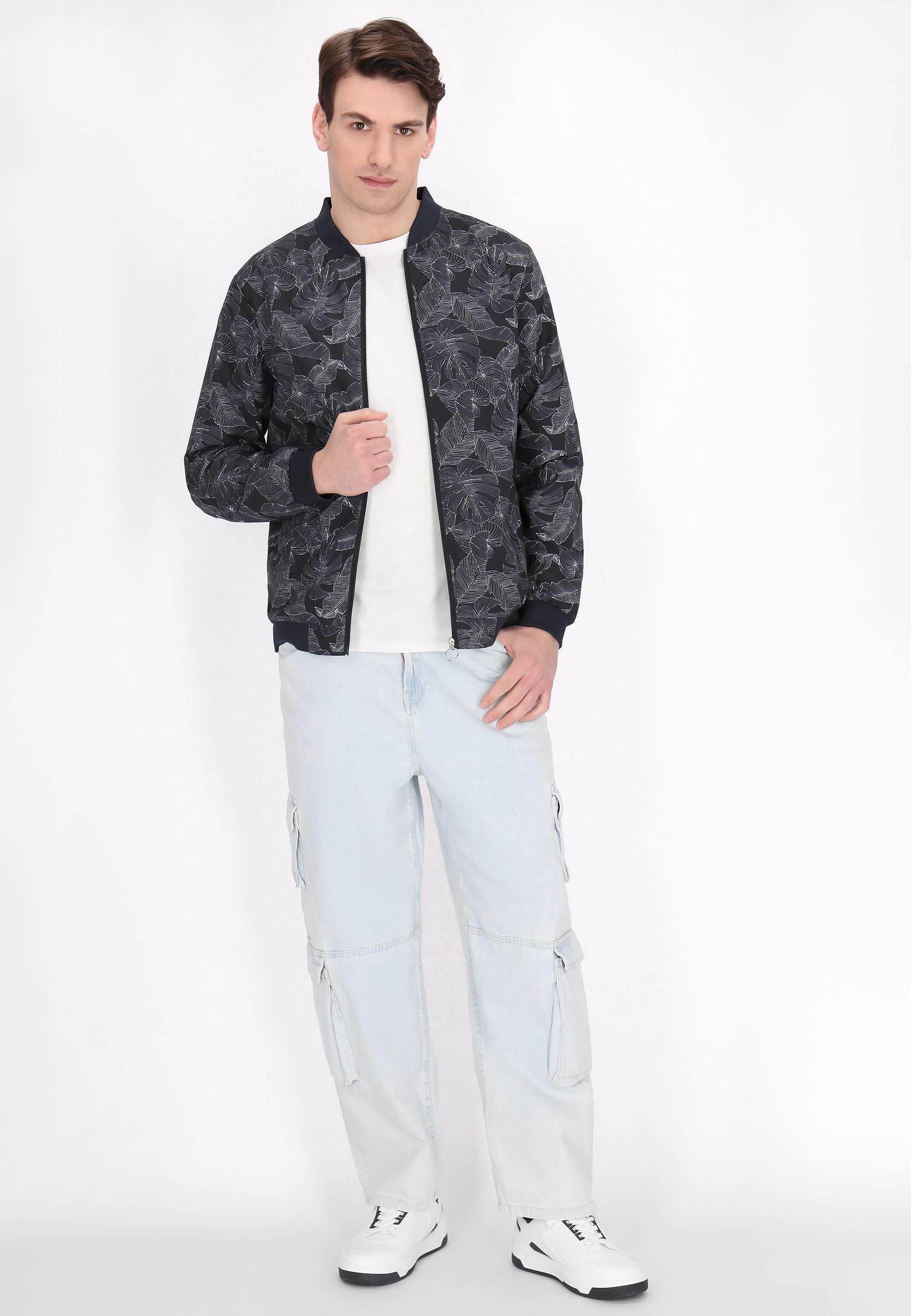 Czarny wielokolorowy