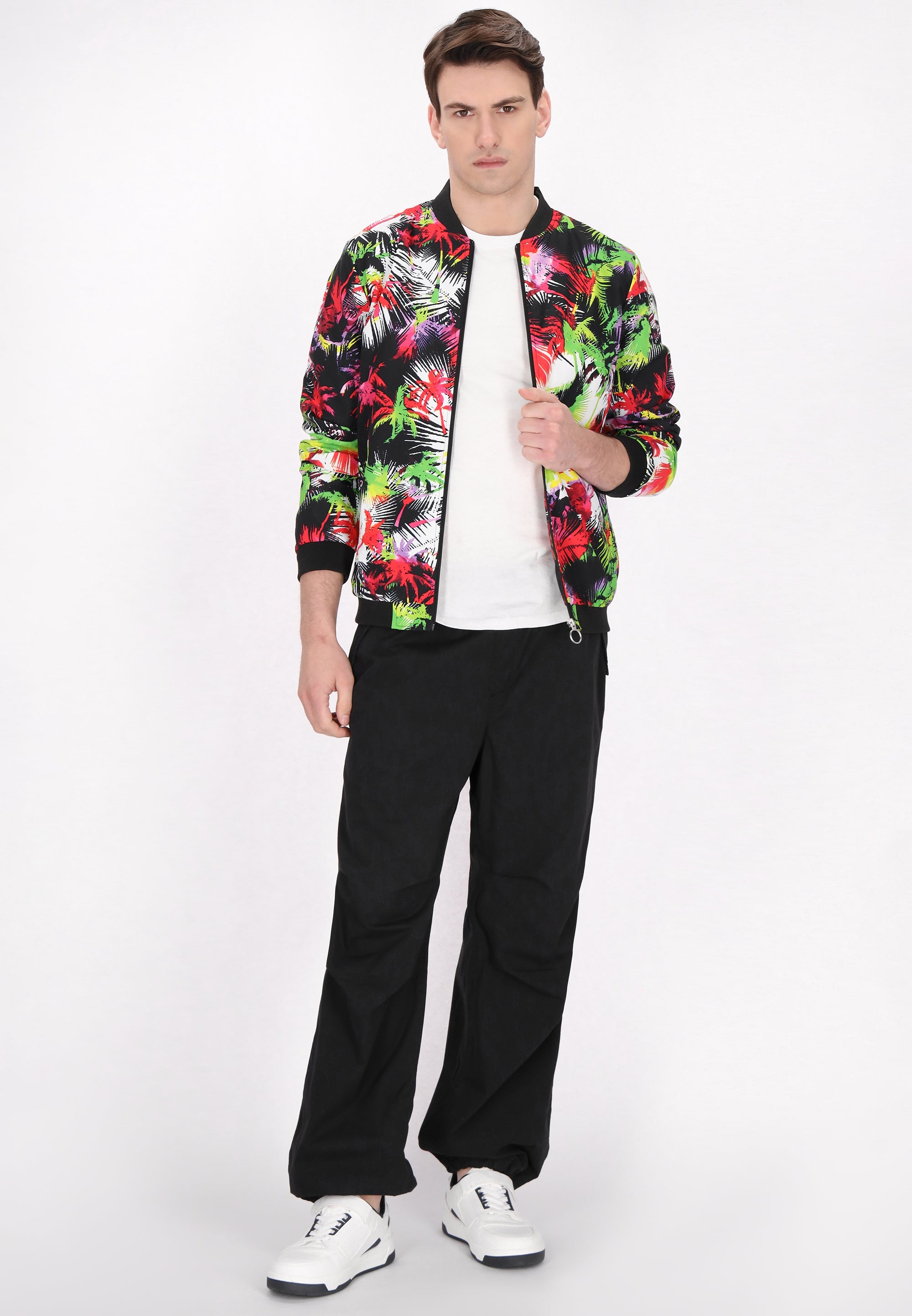 Biały Wielokolorowy