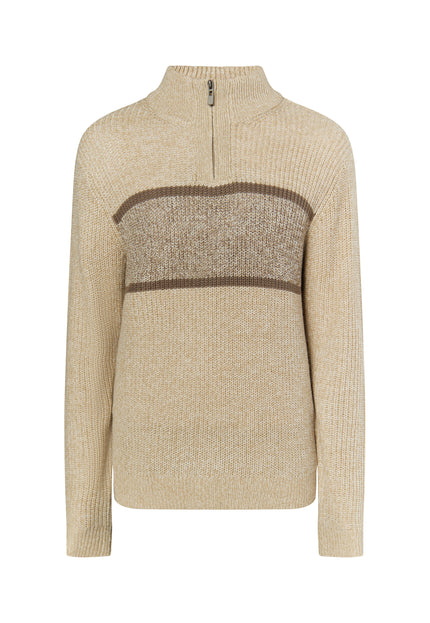 Mo Herren Grobstrickpullover