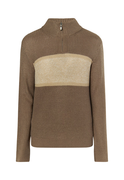 Mo Herren Grobstrickpullover