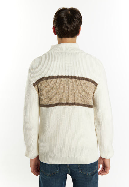 Mo Herren Grobstrickpullover