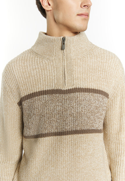 Mo Herren Grobstrickpullover