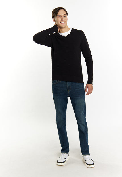 Mo Męski sweter dzianinowy