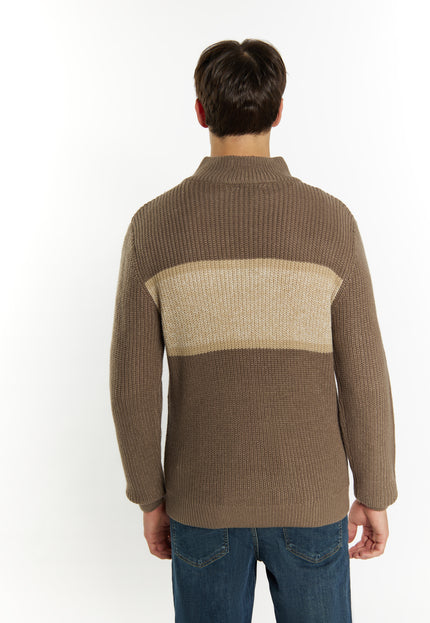 Mo Herren Grobstrickpullover