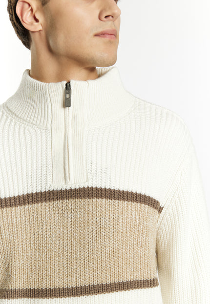 Mo Herren Grobstrickpullover