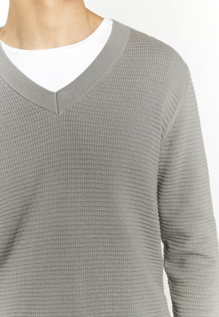 Mo Męski sweter dzianinowy