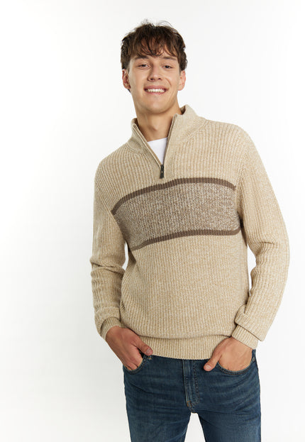 Mo Herren Grobstrickpullover