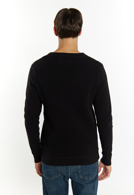 Mo Męski sweter dzianinowy