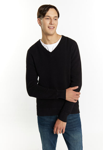 Mo Męski sweter dzianinowy