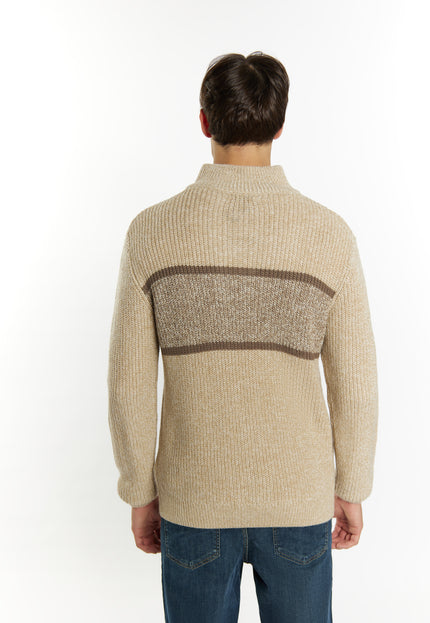 Mo Herren Grobstrickpullover