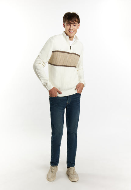 Mo Herren Grobstrickpullover