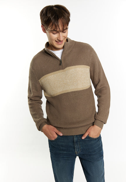 Mo Herren Grobstrickpullover