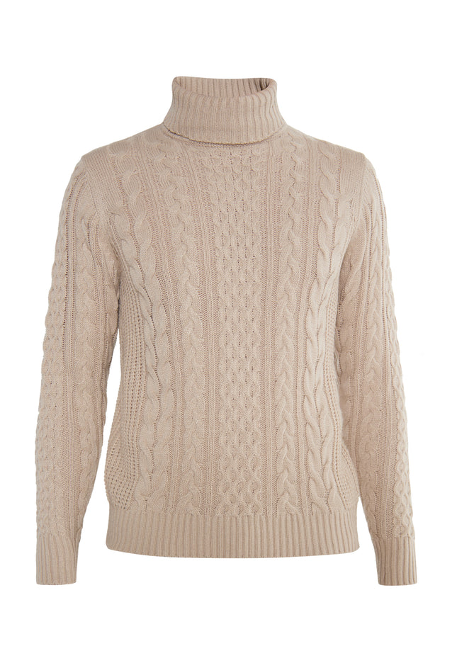 Mo Men's Cable Knit Sweater